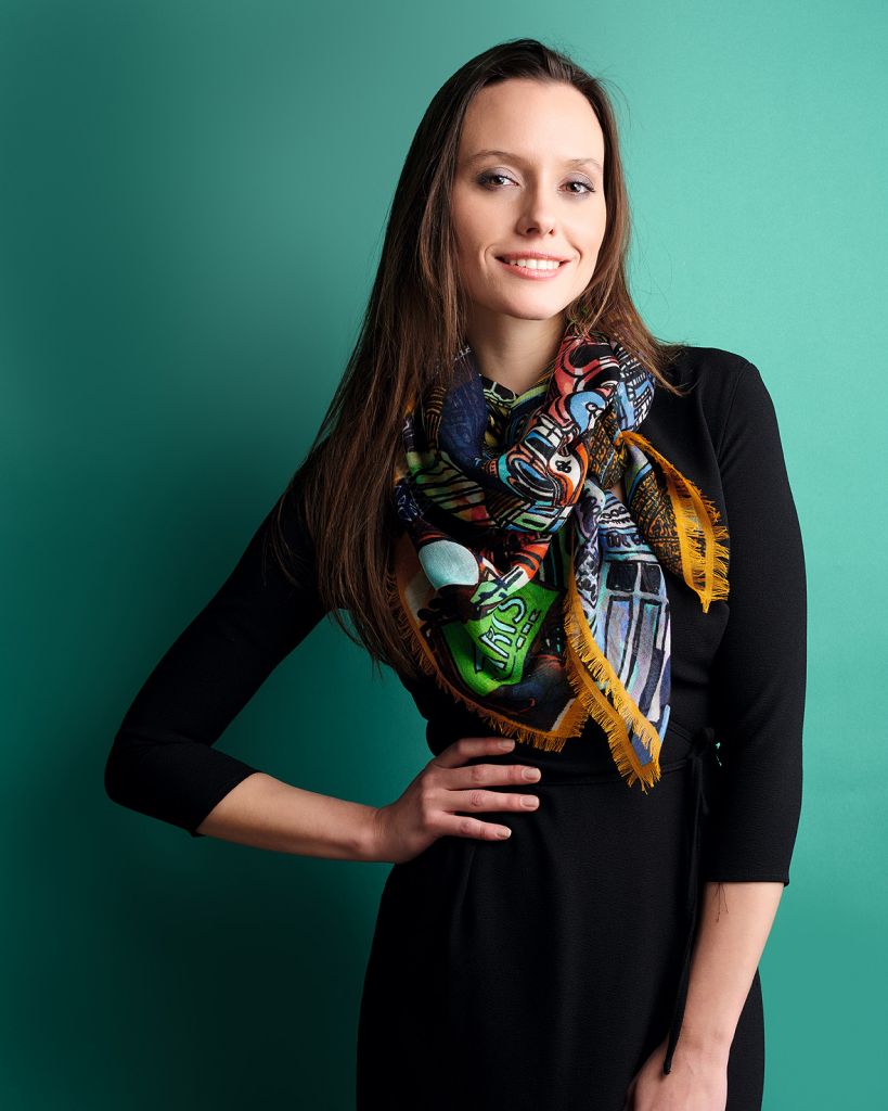mannequin foulard femme