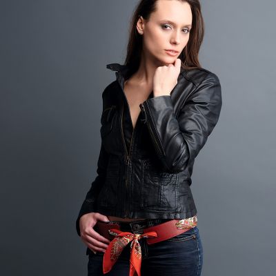 mannequin femme foulard