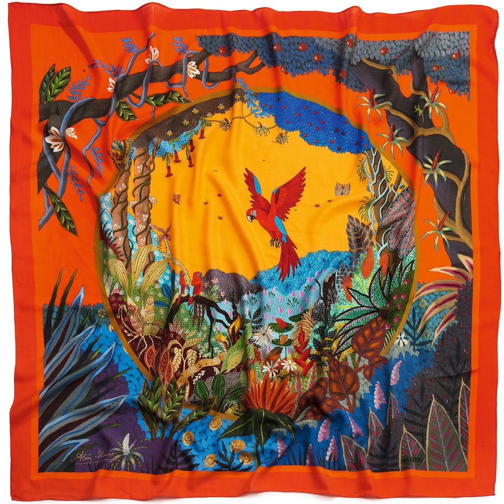châle foulard