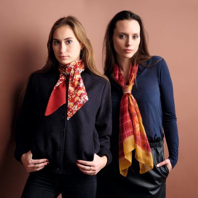 mannequins femmes foulard