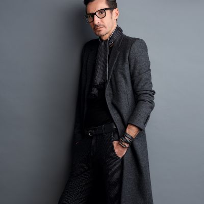 mannequin homme foulard