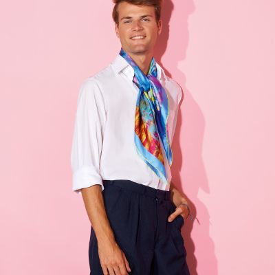 mannequin homme foulard