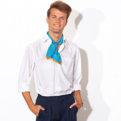 mannequin homme foulard