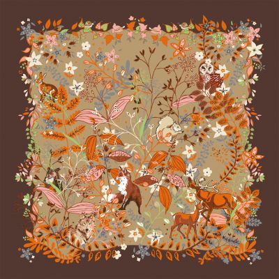 28031 D 5961 JARDIN SECRET 120 var MARRON 1