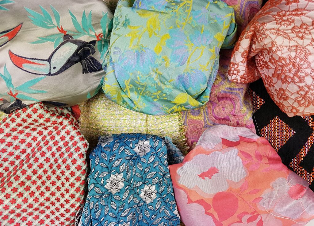 tissu foulard été