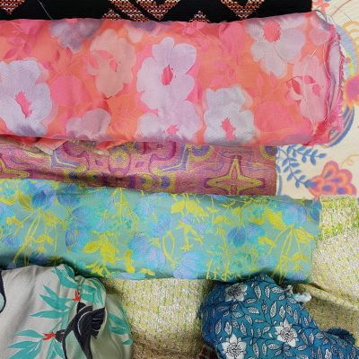 tissu foulard été